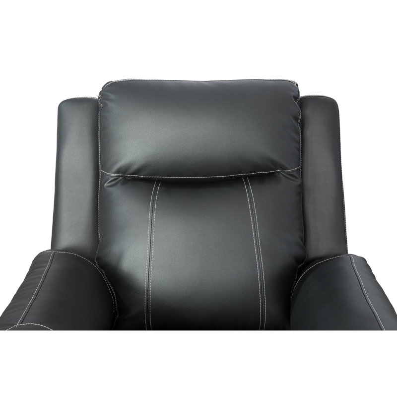Faux Leather Recliner