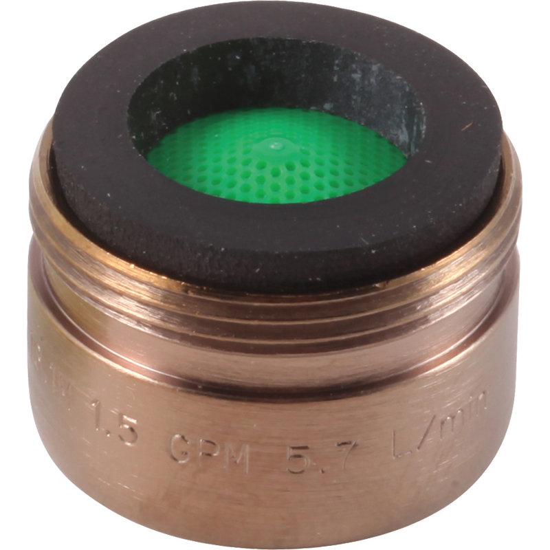 Robinet de cuisine 1,5 gpm aérateur, Nickel brossé