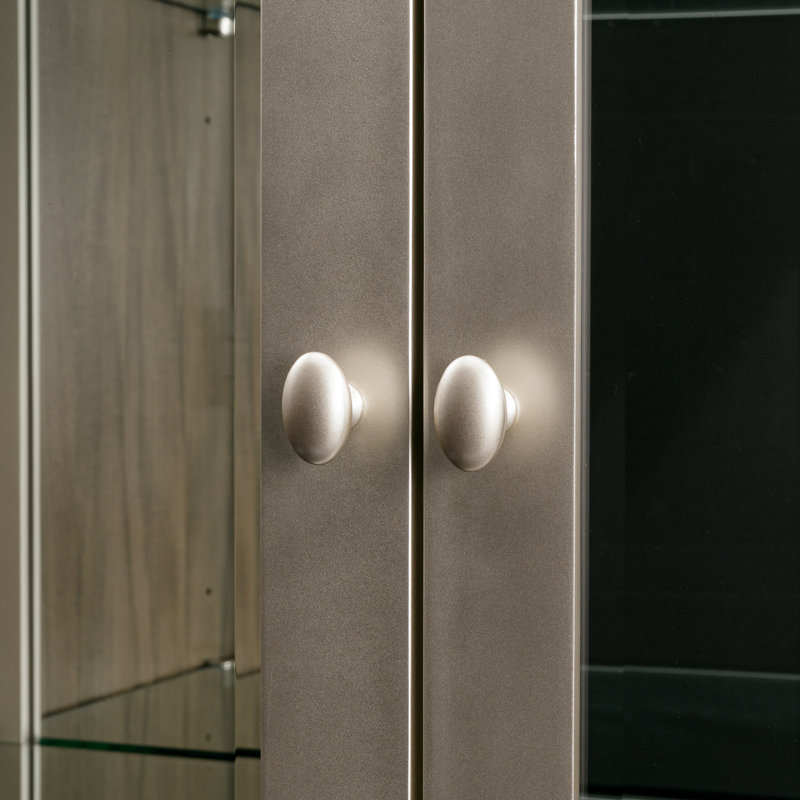 Vitrine avec éclairage à DEL Villa Cherie, Noisette
