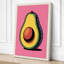 Avocado Heart Modern - Wrapped Canvas-2127925435-2127925432