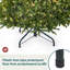 Arbre de Noël artificiel vert pré-éclairé-326104056