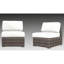 Chaise de patio entièrement assemblée avec coussins-2096084971