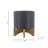 8" Planter W/ Wood Stand-1870097124