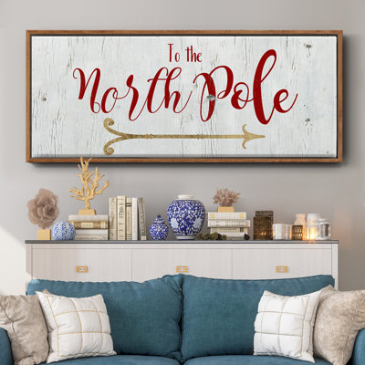 North Pole- Framed Canvas