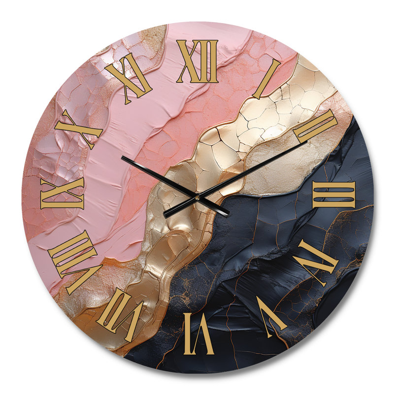Horloge murale Minimalisme, Médium