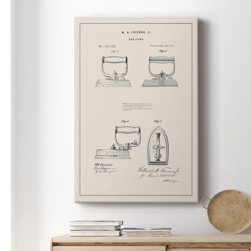 Blanchisserie Laundry I - impression sur toile tendue, L 24 po x H 36 po