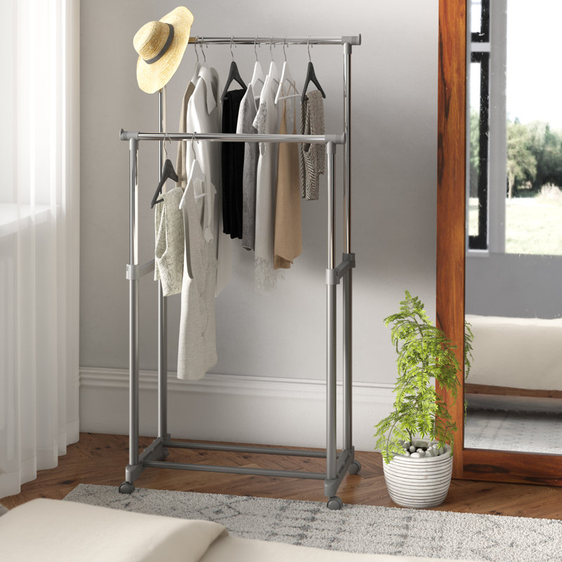 80cm Rolling Clothing Rack