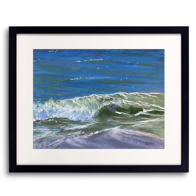 Audience Of One Print by Dina Gardner, 25.25" H x 31.25" W x 0.875" D, Black Framed Paper