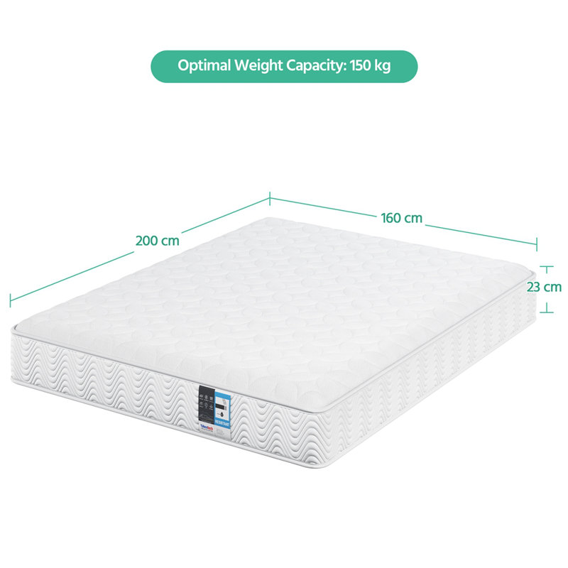 Yaheetech Pocket Sprung 1 Mattress, European Kingsize (160 x 200cm)