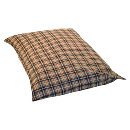 Classic Check Geometric Cotton Pet Bed, Large (87 cm x 128 cm)