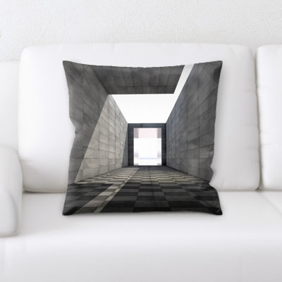 Microsuede Throw Pillow