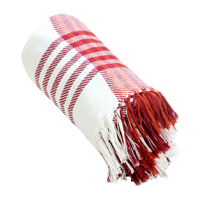 Hand Woven Heated Throw Blanket