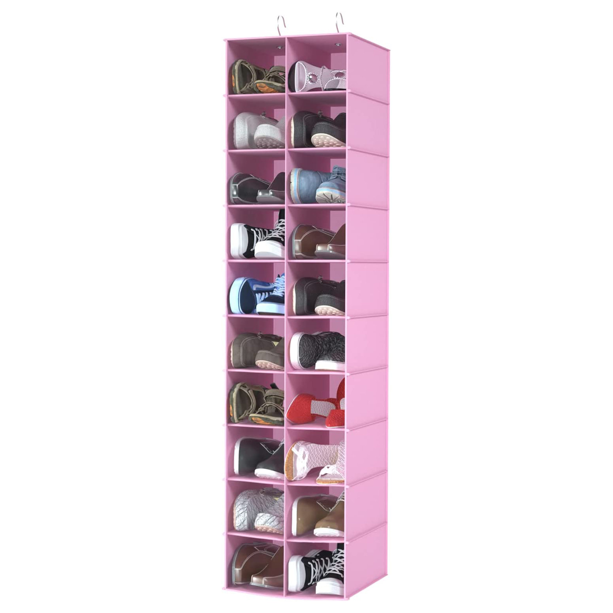 Rebrilliant 20 Pair Hanging Shoe Organizer Wayfair