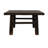 Adelaide Reclaimed Elm Wood Square Coffee Table, Black-114728485