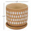 Meissa Handmade Ceramic Planter-1336122228