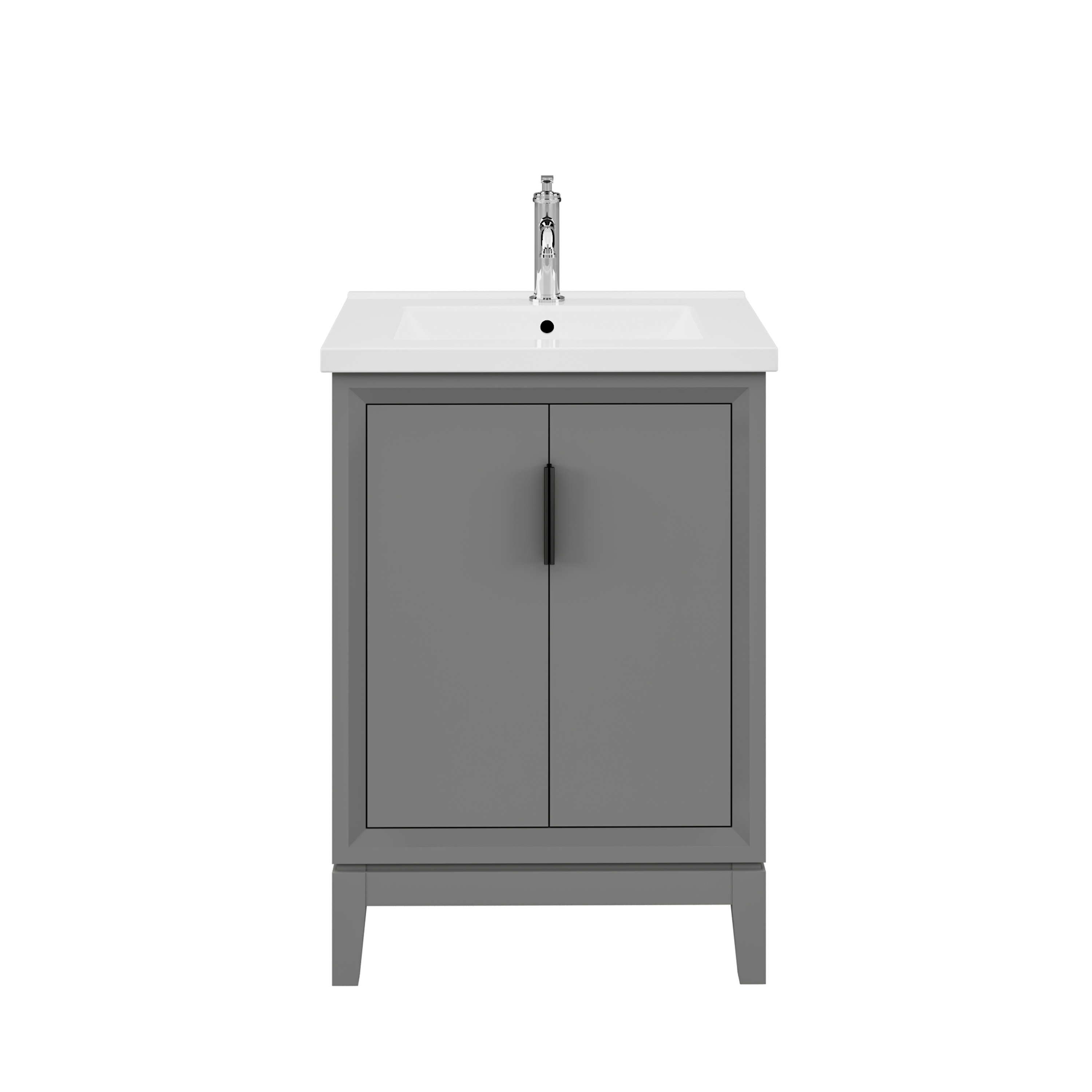 Finck 24'' Single Bathroom Vanity & Reviews Birch Lane