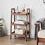 Bibliothèque standard en bois massif H 31,5 "x l 17,72"-96386726