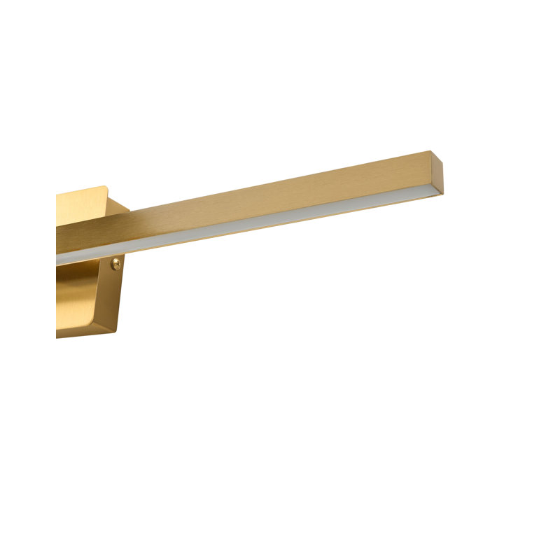 Hardwired LED Wall Mount Picture Light, Gold