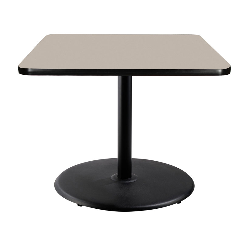Table basse Bennet, H 30 po x L 36 po x l 36 po, Noir, Gris