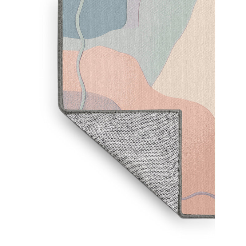 Gentle Shimmer Rug, Round 4'