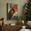 Donkey with Rising Sun Japandi - Wrapped Canvas-1874338280-1874338286