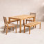 Teak Patio Dining Set