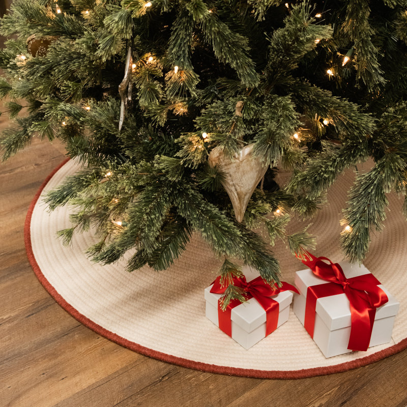 Jupe d'arbre de Noël Cozy, 0,50 po x l 44 po x P 8 po