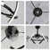 Ludovico 24" DIY Shape Adjustable Ceiling Fan with Lights Remote and APP Control