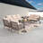 Aalaysia 9-Piece Outdoor Wicker Conversation Set