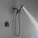 Dual Shower Faucet Set with Valve High Pressure 2 in 1 Shower Combo Set Shower System with Handheld