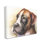 «Boxer Puppy Dog Eyes Adorable Pet» par George Dyachenko - Impression sur toile