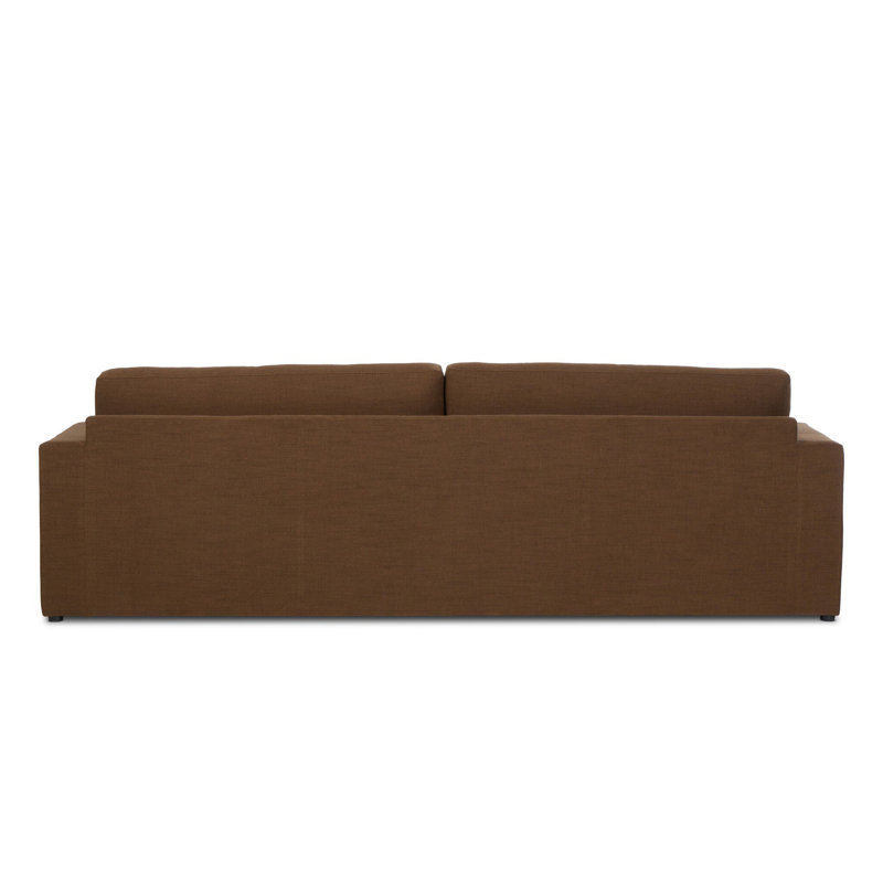 Delfino Sofa - 105"-Crypton Nomad Mushroom, Crypton Nomad Mushroom