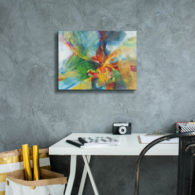 Art mural sur toile Wrought Studio ™ «Channel Chassing» par Danhui Nai