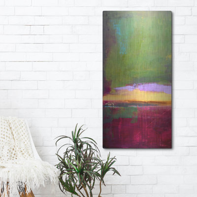 «Juliet's Vineyard I» par Erin Ashley, art mural en métal