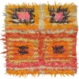 Square One-of-a-Kind 3'8" X 3'9" Area Rug