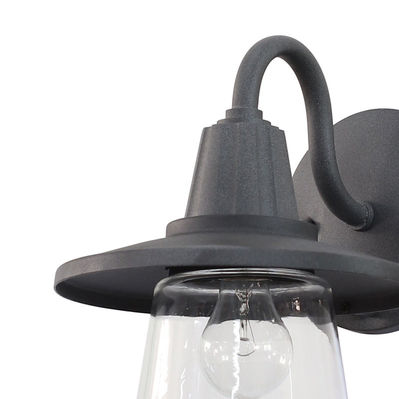 Luminaire de grange d'extérieur H 12,6 "Barys, H 12,62 po x l 9 po x P 10,39 po