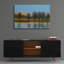  «Line of Reflections» par Thomas Stotts, art mural en verre acrylique, 24 po x 16 po-101624798