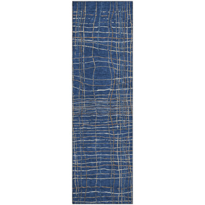 Premium Machine Washable Cortes AMF998 Stripes Rug