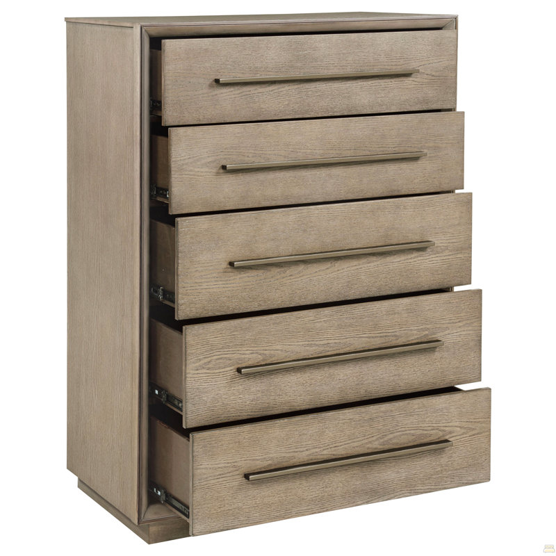 Commode de chambre à 5 tiroirs