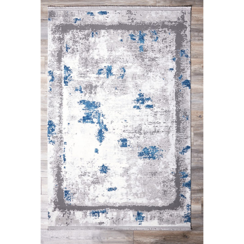 Keeter Abstract Area Rug, Runner 80 x 300cm