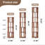 Bibliothèque rotative 100% bois massif sur roulettes-965331531