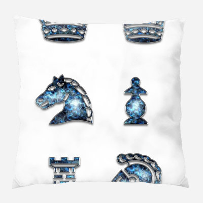 Coussin de jeu chess