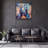 Stunning Decorative Tempered Glass Painting, 19.7 x 19.7 Inches | 100% Tempered Glass, Thickness: 0.16 Inches | UV Printing for Vibrant Colors | Perfect for Home Décor, Living Room or Office Wall Art
