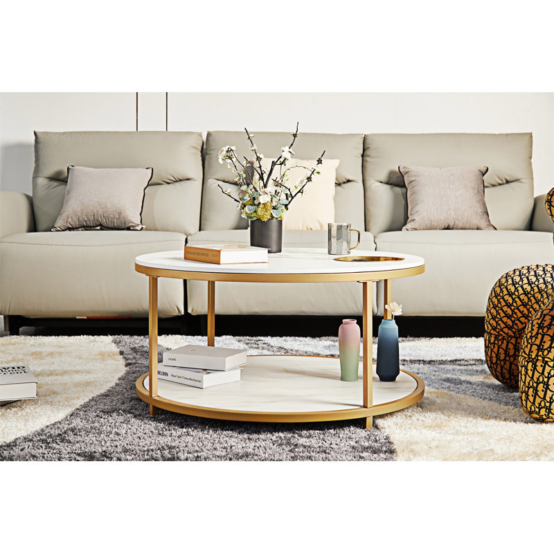 Table basse double couche
