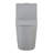 Dreux One Piece Elongated Dual Flush Toilet in Matte Gray 0.95/1.26 GPF-103569392-121350100-121350103