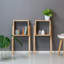 36.5cm W Solid Wood Shelving Unit