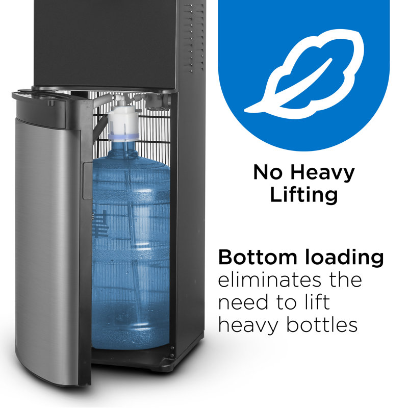  CCK Series Bottom Loading Water Dispenser, For 3 or 5 Gallon Water Bottle Jugs