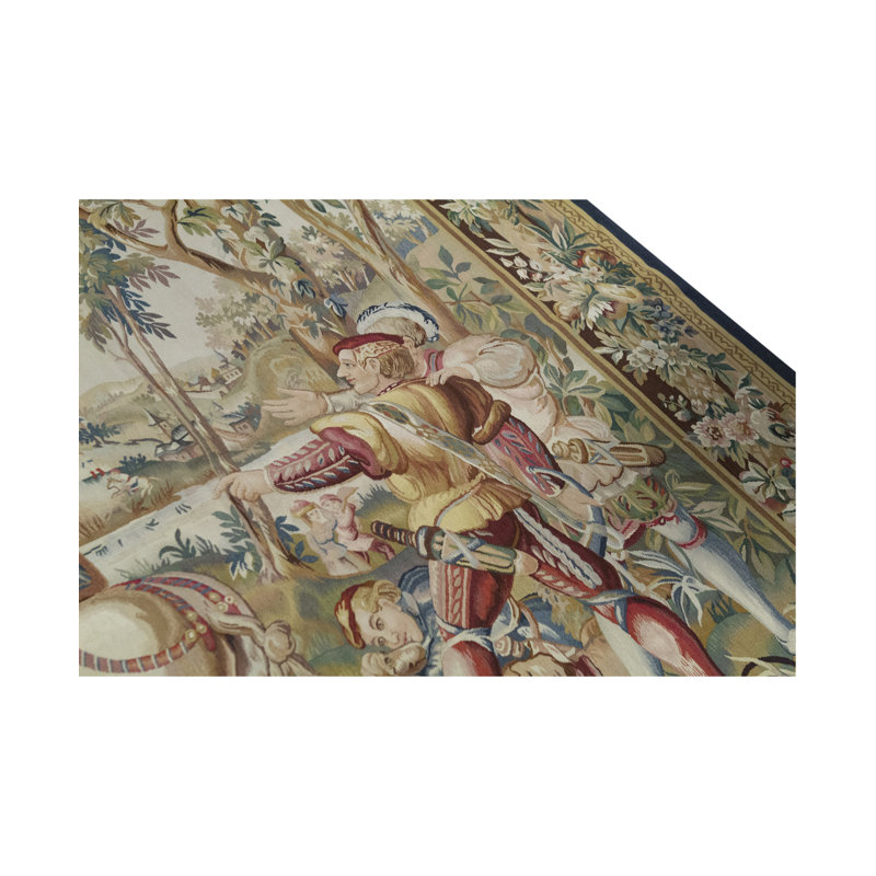 Hand-Knotted High-Quality Red Area Rug
