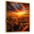 Gold Floater Framed