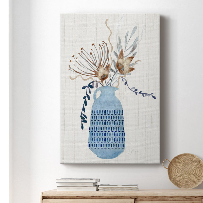 " Boho Arrangement I ", 18" H x 12" W x 1" D